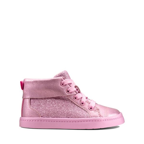 Clarks Girls City Oasis H Toddler Casual Shoes Pink | CA-982513